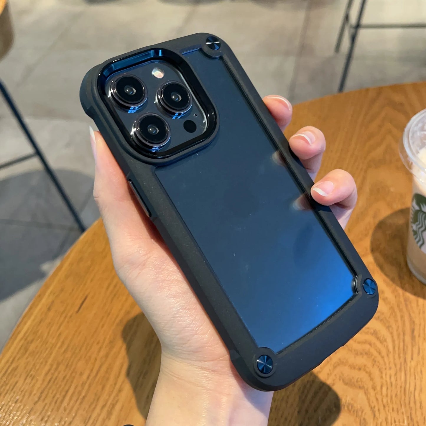 Frendorf | Stoßfestes Armor Bumper Case für das iPhone