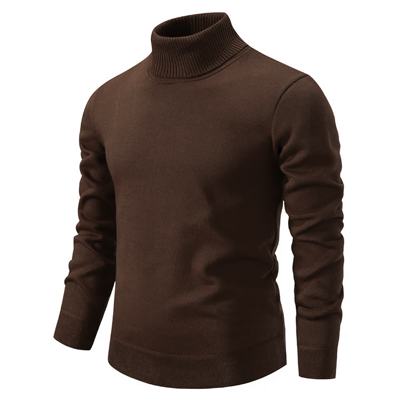 Frendorf | Rollkragenpullover aus 100% Wolle für Herren - weich und hochwertig