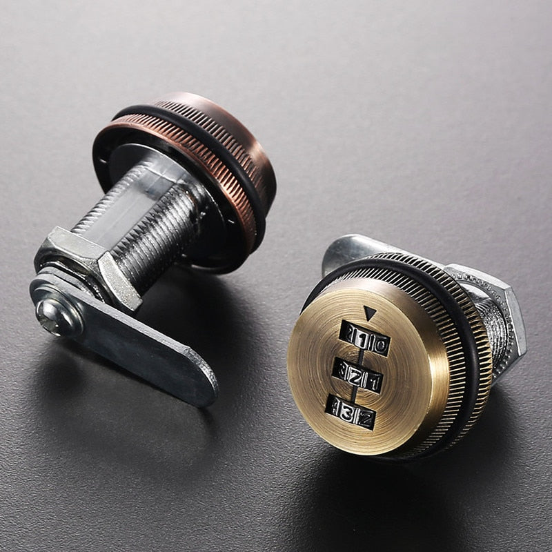 Frendorf | 3-stellig mechanischer Passwort Schrankverschluss