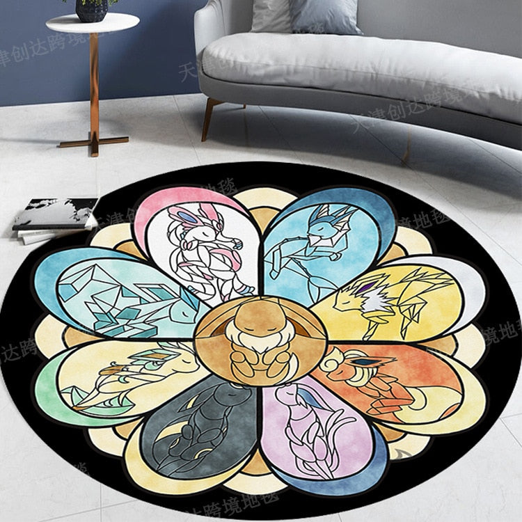 Anime Pokémon Rundteppich