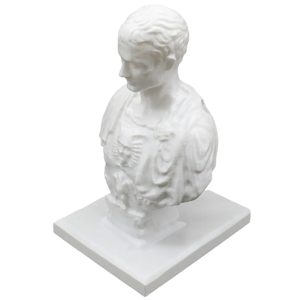 Julius Caesar Statue Stifthalter Kreative Schreibtisch Stifthalter Dekorativer Stifthalter Organizer Bleistiftbehälter für Schreibtisch