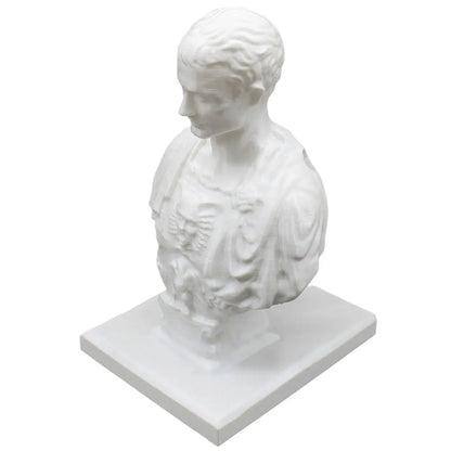 Julius Caesar Statue Stifthalter Kreative Schreibtisch Stifthalter Dekorativer Stifthalter Organizer Bleistiftbehälter für Schreibtisch