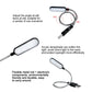 Tragbare USB LED Mini Buchlicht - Flexible 6 LEDs für Power Bank, Laptop, Notebook, PC