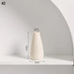 Minimalistische Keramik Blumenvase