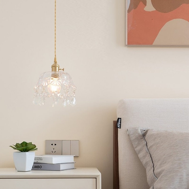 Frendorf | LumiGlace – Elegante Pendelleuchte mit klarem Kristallglasdesign für anspruchsvolles Interieur