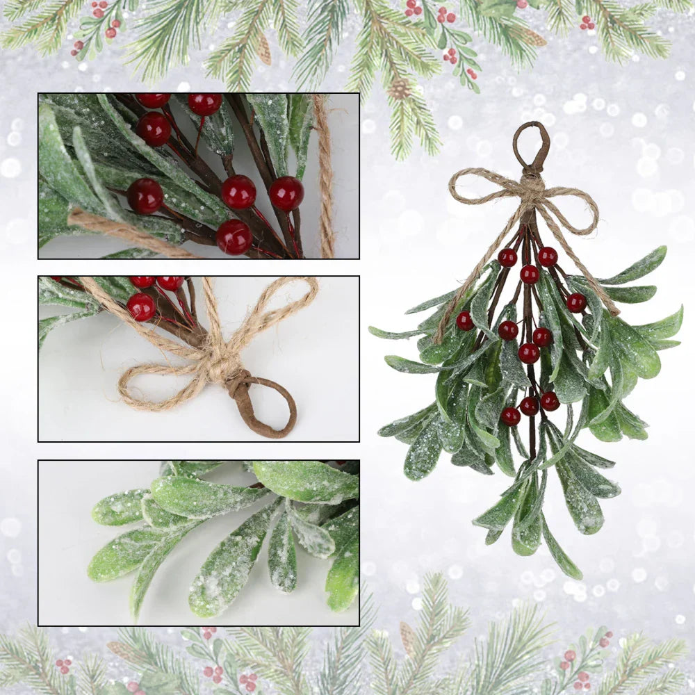 Frendorf | Künstlicher Weihnachtsmistelzweig Dekoration