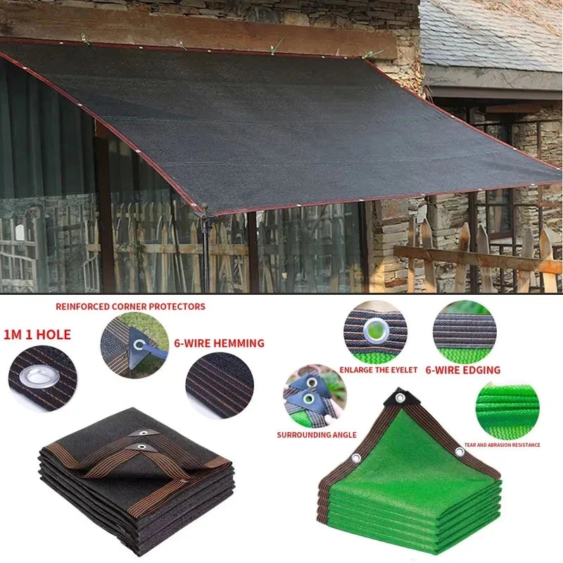 Frendorf | Anti-UV Sonnenblock Mesh Haltbarer Balkon Sichtschutz