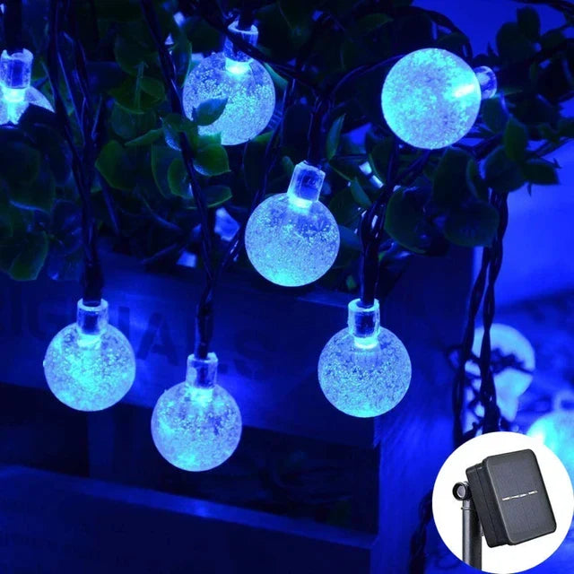 Solar LED Globus Lichterkette