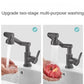 Spritzwassergeschützter mechanischer universeller drehbarer Arm Wasserhahn