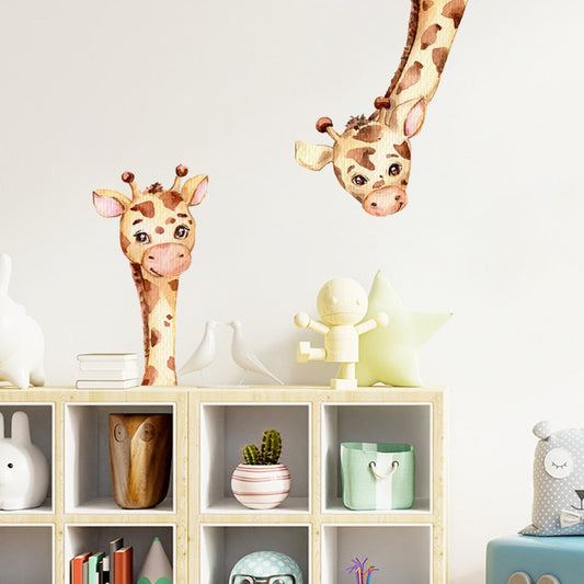 Frendorf | Cartoon-Giraffe-Tier-Wandtattoos