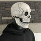 Frendorf | Beweglicher Kiefer Realistische Vollkopf-Schädelmaske - Menschliches Skelettmaske für Halloween-Party