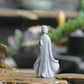 Frendorf | TranquilStone Buddha Figuren Set | Meditative Mönchs Statuen | Zen Garten Dekoration | Achtsamkeit & Feng Shui Deko für Zuhause