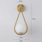 Drop Luxus Glas Ballen Wandlampe