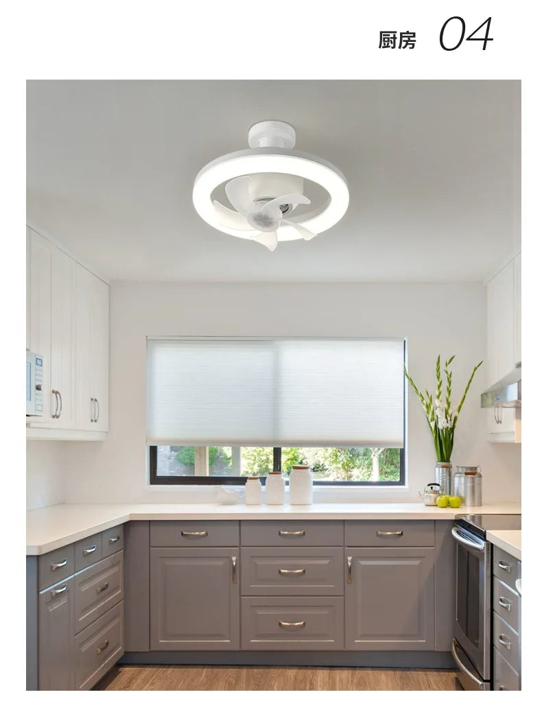 Frendorf | 2 in 1 Schwenkventilator LED Lampe