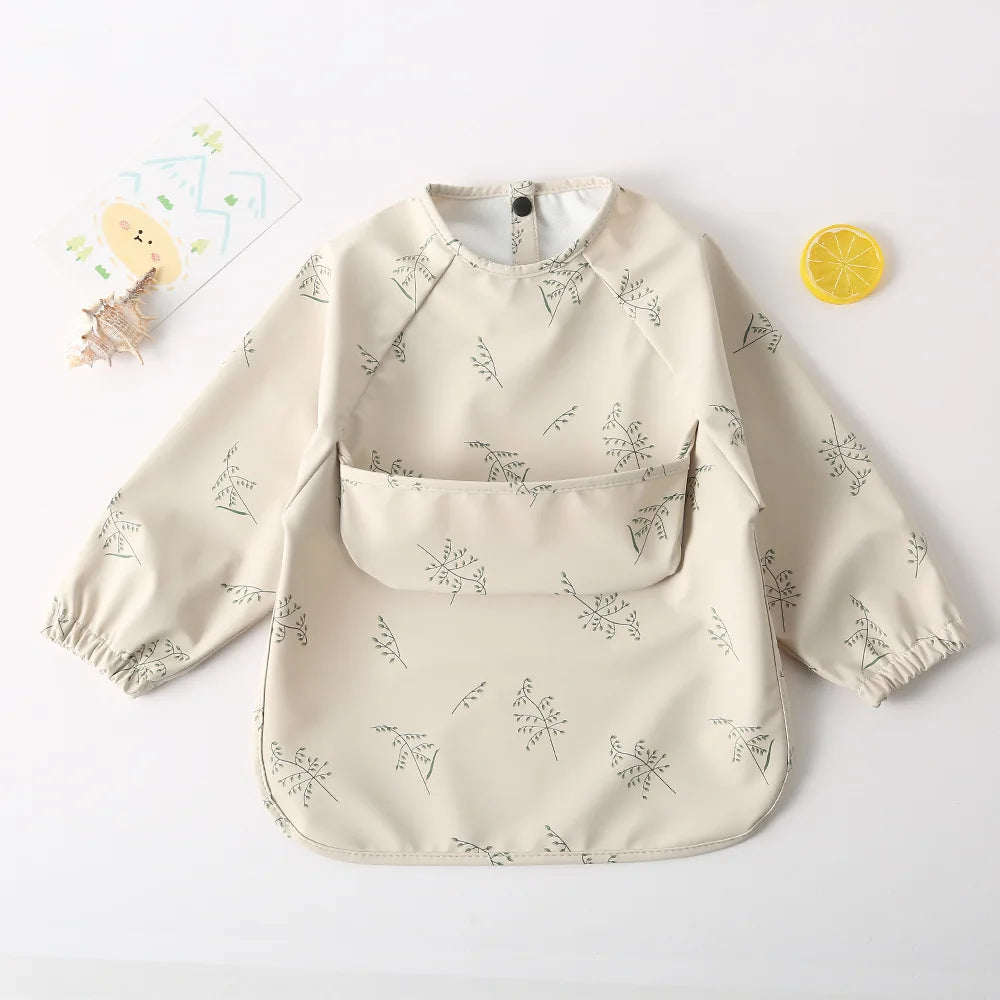 Langärmlige wasserdichte Smock für Kinder