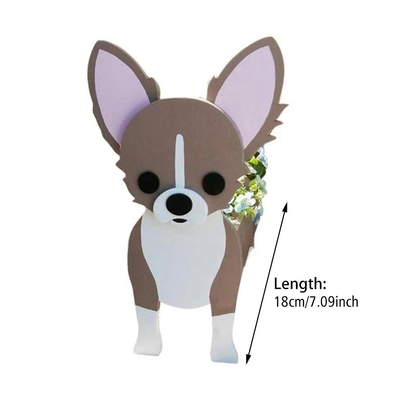 Blumentopf - Pawsome - Hund Pflanzenbehälter - Verschiedene Rassen