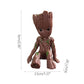 Cartoon Groot Miniaturfigur: Verspielte Bürodekoration