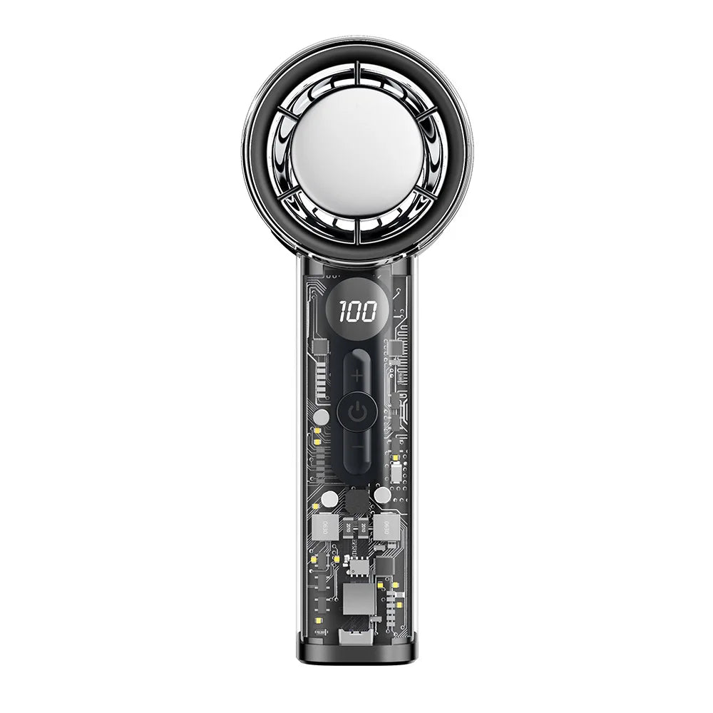 Frendorf | BreezeVibe | Mini USB Ventilator | Halbleiter-Kühlung | Stufenlose Windkontrolle | Kompakt & Mobil