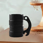 Frendorf | GearMug Radreifen-Kaffeetasse | Kreatives Trinkgeschirr | Frühstückstasse für Autoliebhaber | Einzigartiges Geschenk