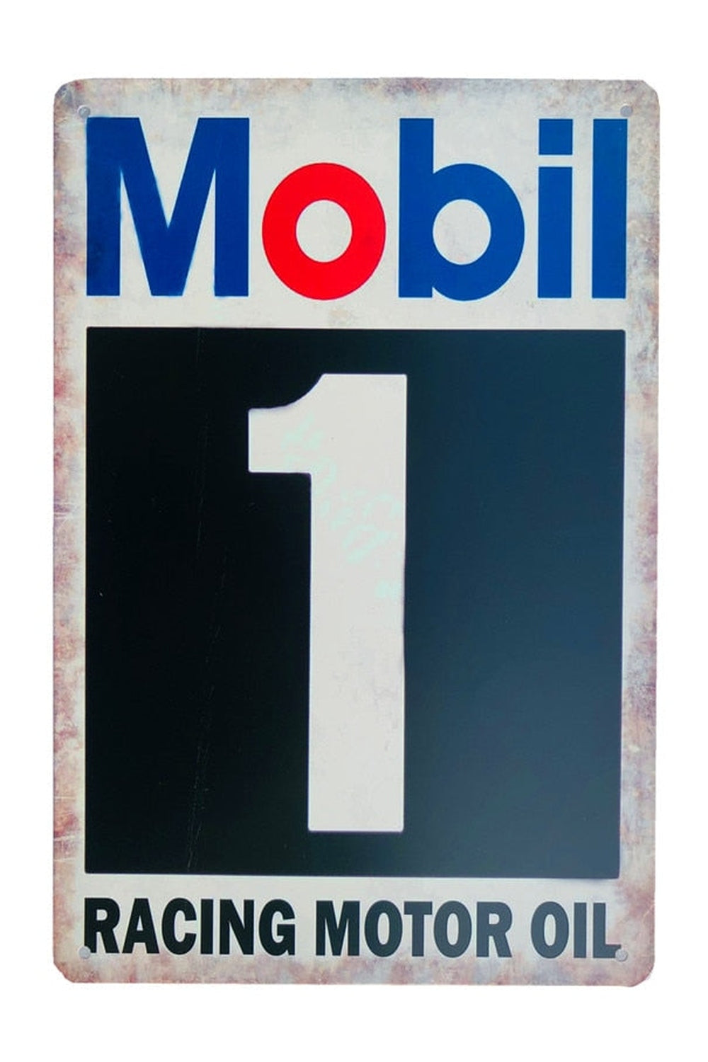 Retro Auto Service Metallposter