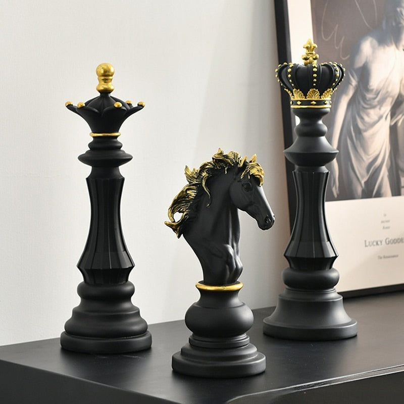 Schachfigur - GrandCheck - Wohnkultur - Handgemachte Eleganz