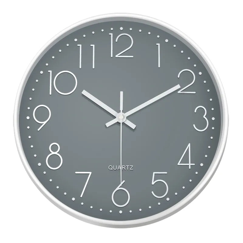 Moderne Minimalistische Nordische Wanduhr