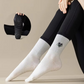 Frendorf | Unisex-Mid-Calf gestreifte Yoga-Socken - rutschfest, schweißabsorbierend, geruchskontrollierend