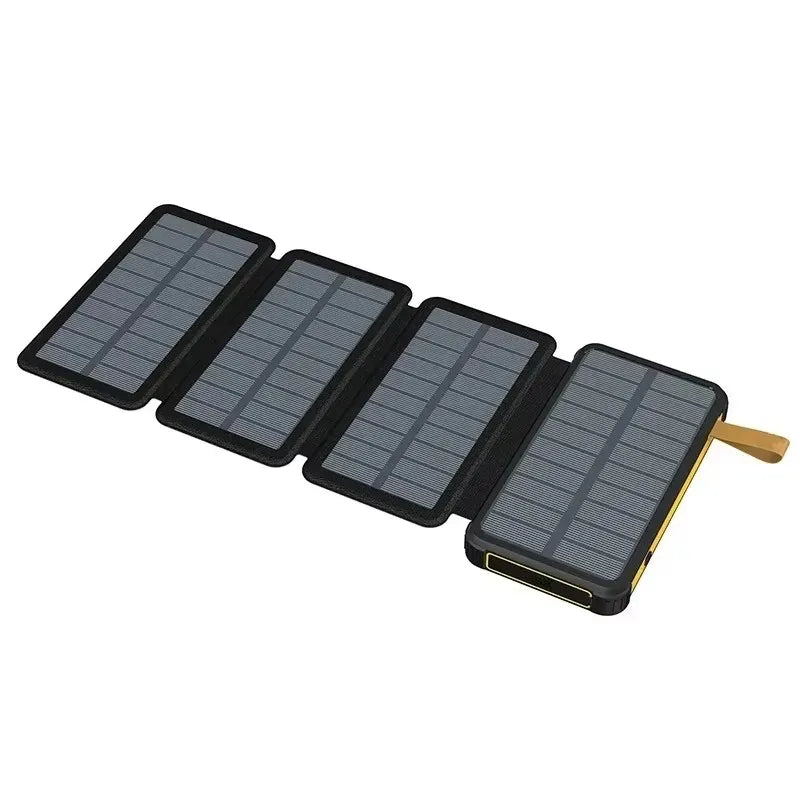 Frendorf | PowerPack Solar | Faltbare Powerbank mit Solarpanel | USB-Ausgang | Wasserdicht & Outdoor geeignet