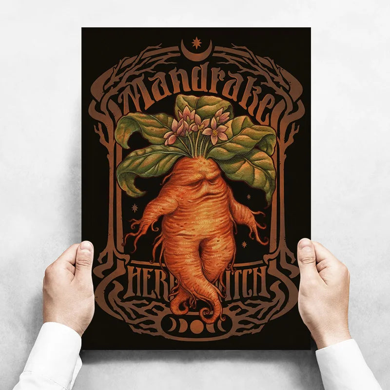 Art Nouveau Kraftpapier Poster Vintage Zuhause Zimmer Bar Café Dekor Ästhetische Kunst Wandgemälde