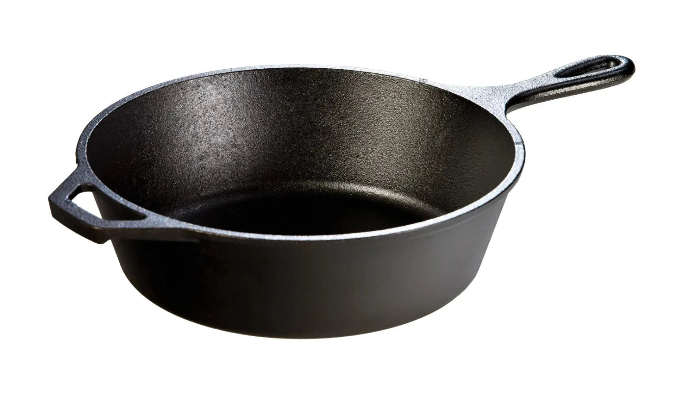 Lodge Gusseisen 10,25" / 3,2 Liter Gewürzte Tiefe Bratpfanne