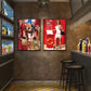 New Russian Shabby Chic Girls Poster Wall Art Home Decor Room Decor Digital Painting Living Room Restaurant Kitchen Art