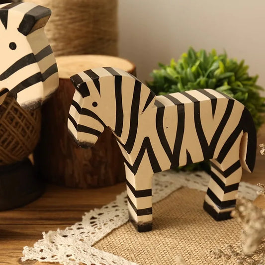Frendorf | 2 Stück kreative Retro Zebra Raumdekorationen