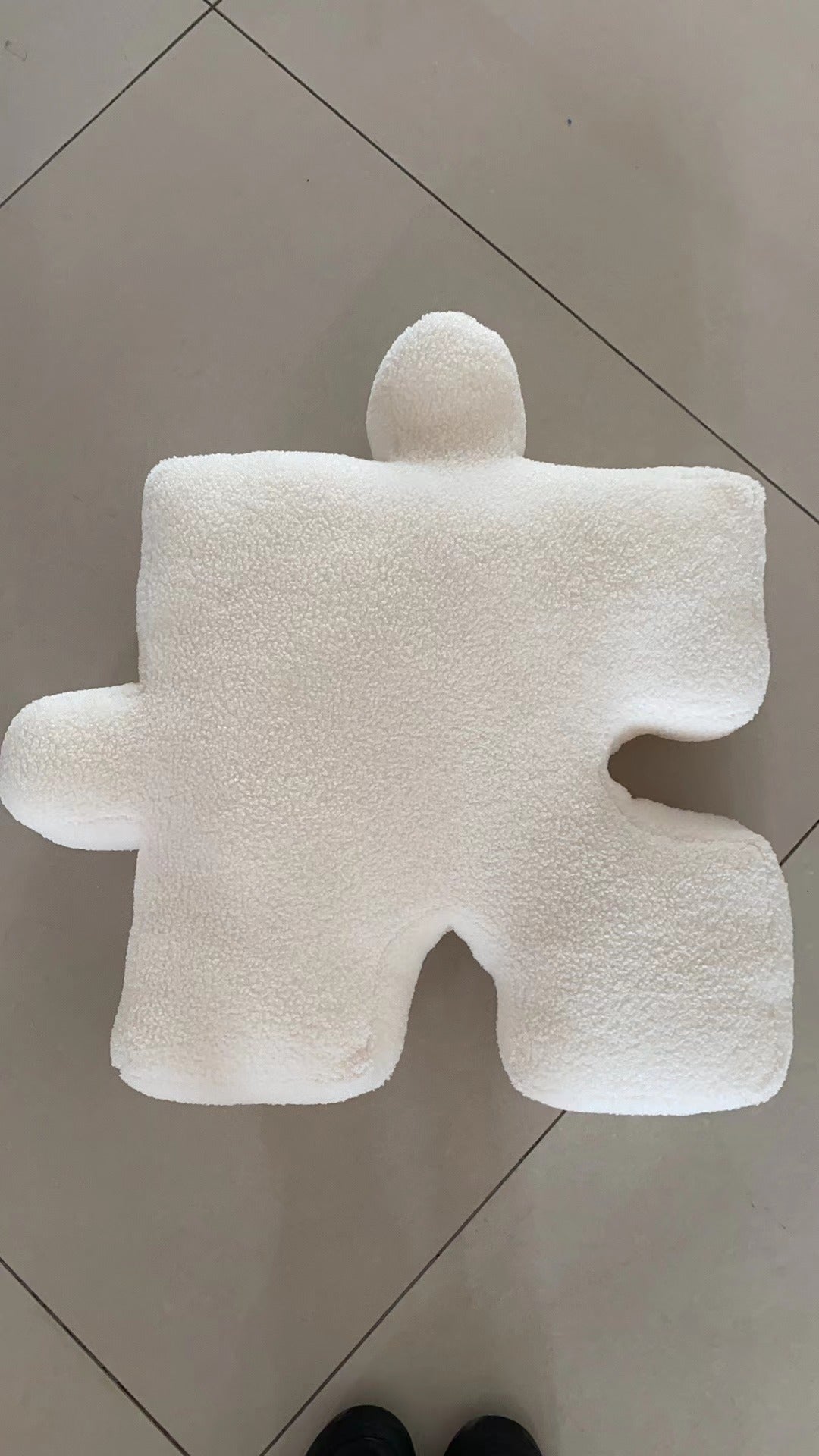 Puzzle Block Kissen