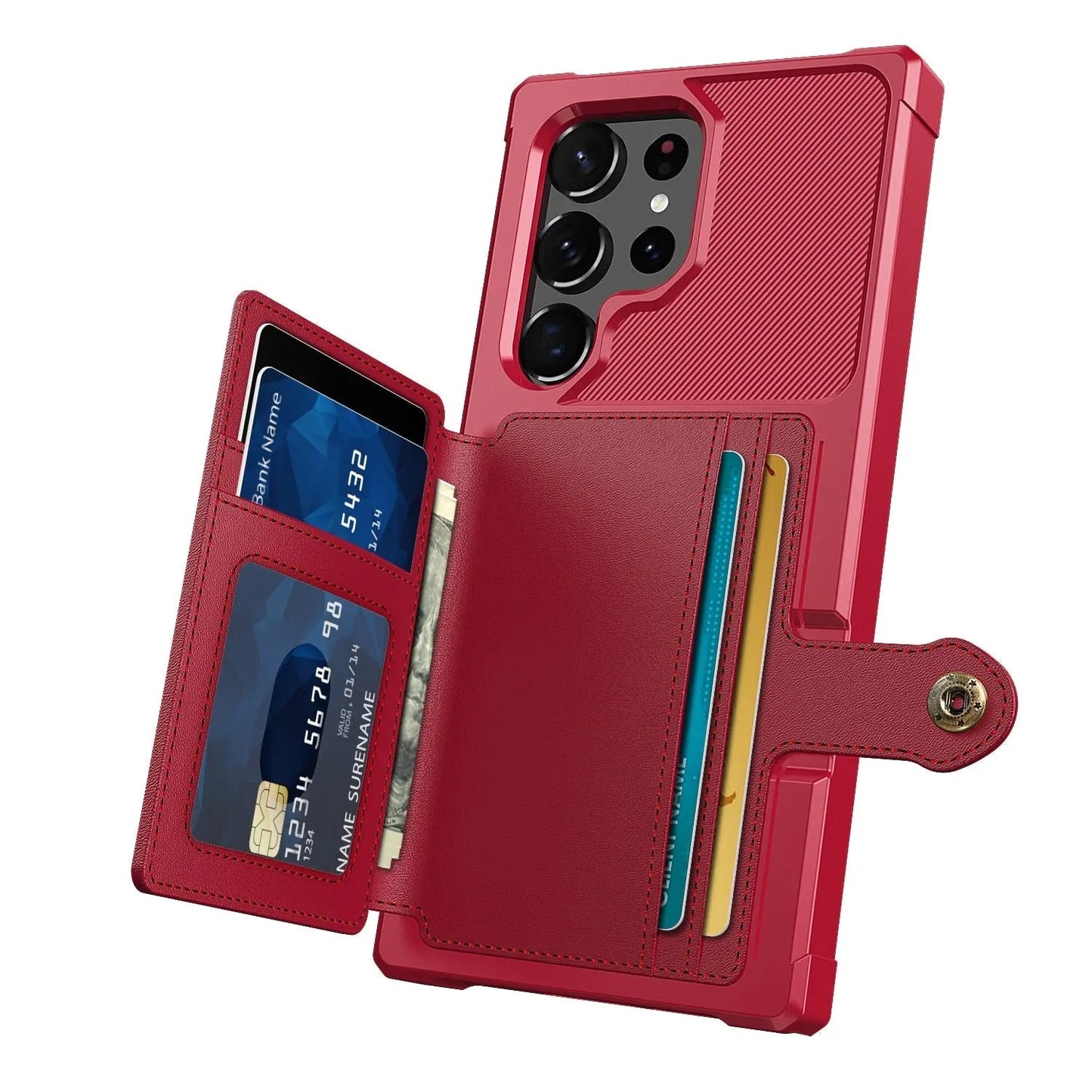 Frendorf | Pinnacle Wallet-Hülle mit Kartenhalter für Samsung Galaxy S23 Ultra