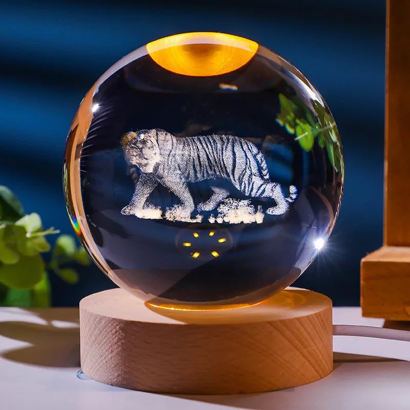 Frendorf | AstroLumea Zodiac Crystal Sphere | LED Nachtlicht | Deko & Feng Shui Inspiration