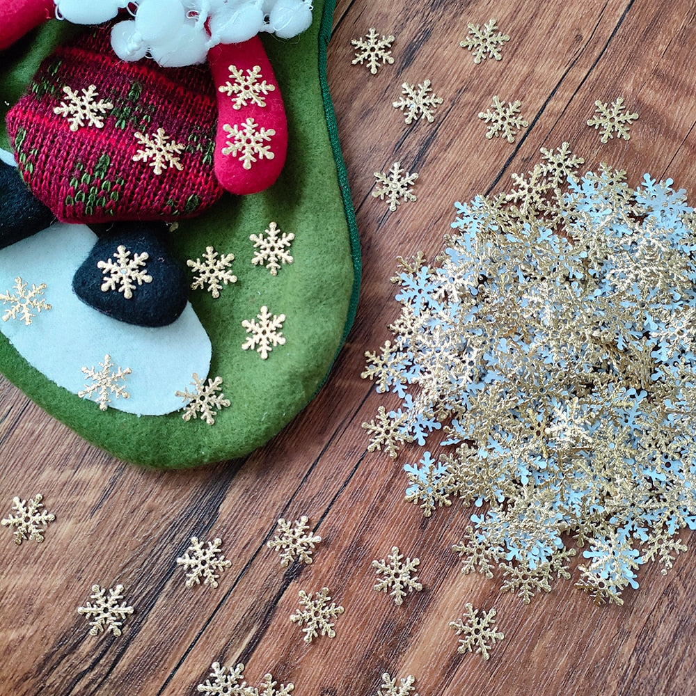 Frendorf | Künstliche Weihnachts-Schneeflocken-Konfetti