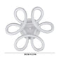 Moderne Blumen LED-Deckenleuchte Nordic Home Beleuchtung 12W Einbauleuchte für Schlafzimmer Wohnzimmer Flur Deckenlampe