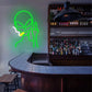 Grünes Alien-Neonschild für Zimmer, grüne Wanddekoration, Dekoration für Spielzimmer, Hip-Hop-Party-LED-Schild für Teenagerzimmer, Wohnwand, Partyleuchte