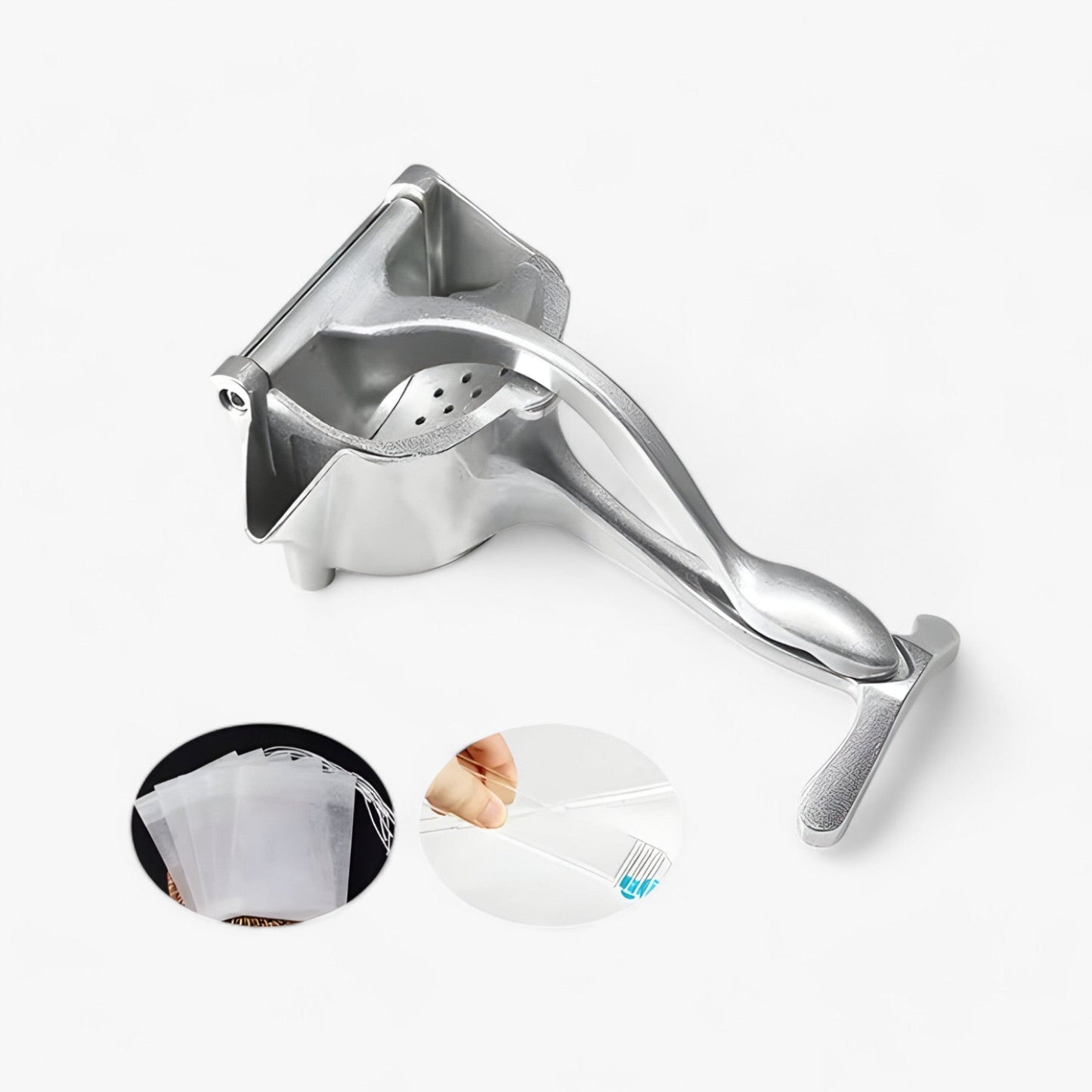 CitrusPro | Ensemble Presssystem - Handpresse aus Aluminiumlegierung für Zitrusfrüchte & Granatäpfel