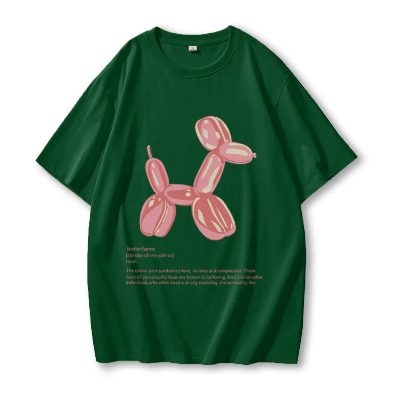 Ballon Hund T-Shirt