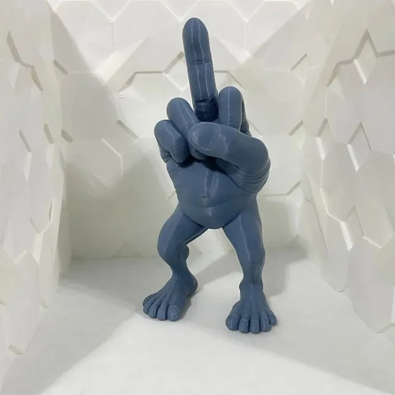 Frendorf | 3D gedruckter Mittelfinger Lustige Dekoration
