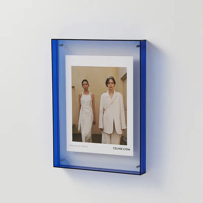 Frendorf | FrameLuxe Doppelseitiger Acrylfoto-Rahmen | Transparent & Modern | Magnetisch | Ideal für Zuhause & Büro