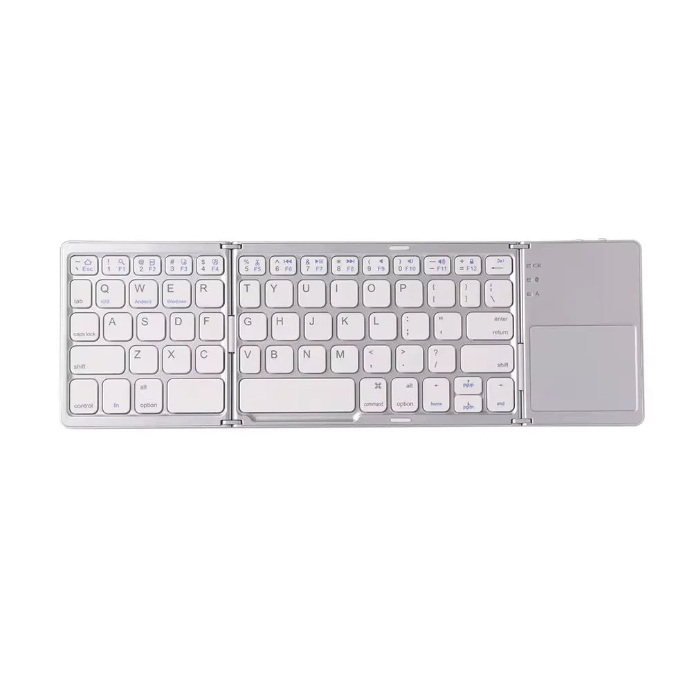 Frendorf | Neue Mini Superleichte Kompakte Drahtlose Faltbare Professionelle Tastatur Mit Touchpad Für Android IOS Windows