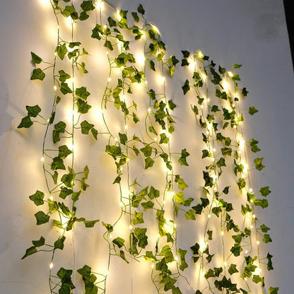 Gartenreben-LED-Lichterkette