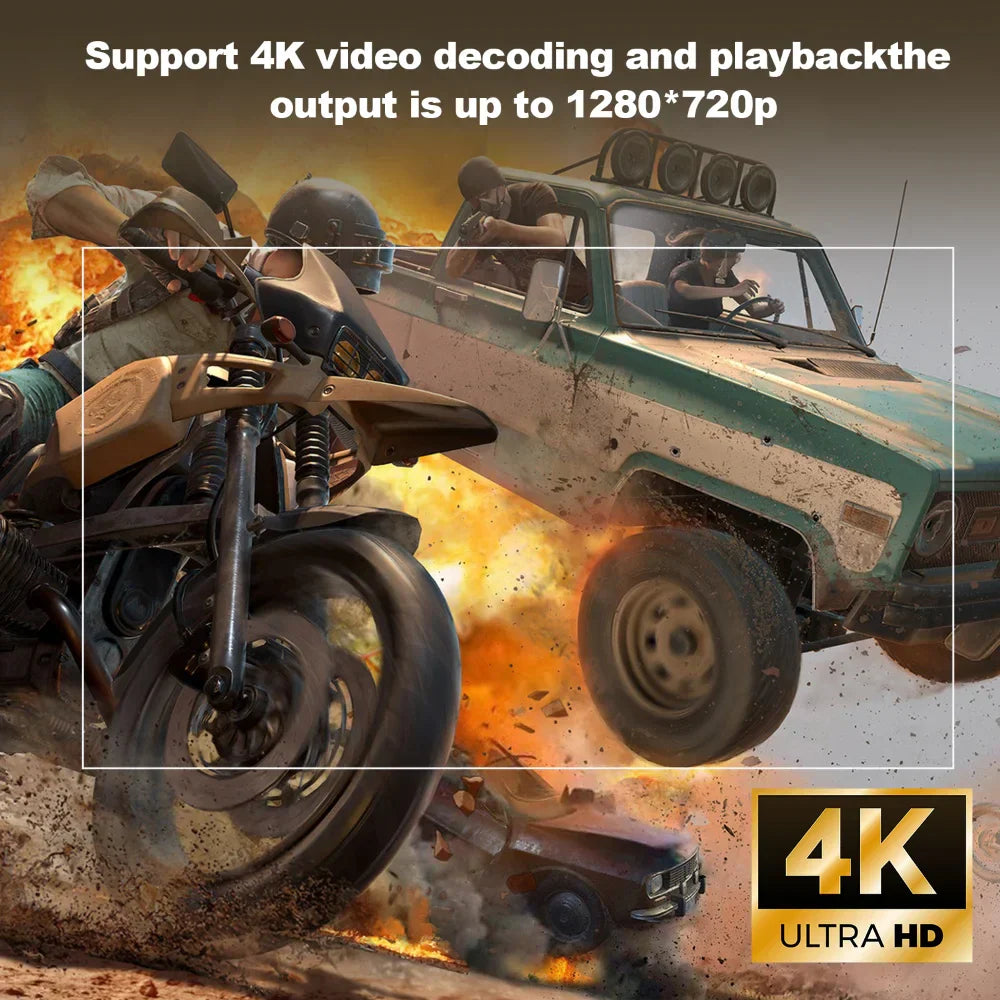Frendorf | Smart Mini Android 4K Unterstützung Heimkino Projektor