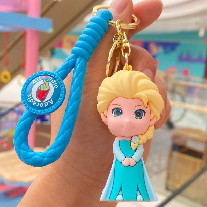 Anime Disney Schlüsselanhänger - Süßer Mickey Mouse, Minnie, Lilo und Stitch Cartoon Schlüsselring, Ornament und Autoanhänger, Perfekte Geschenke für Kinder