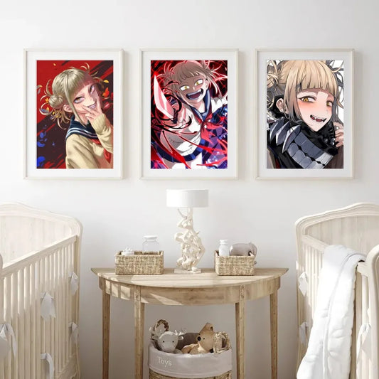 Anime Mein Held Academia Poster Wandkunst Wohnkultur Zimmerdekoration Digitale Malerei Wohnzimmer Restaurant Küchenkunst