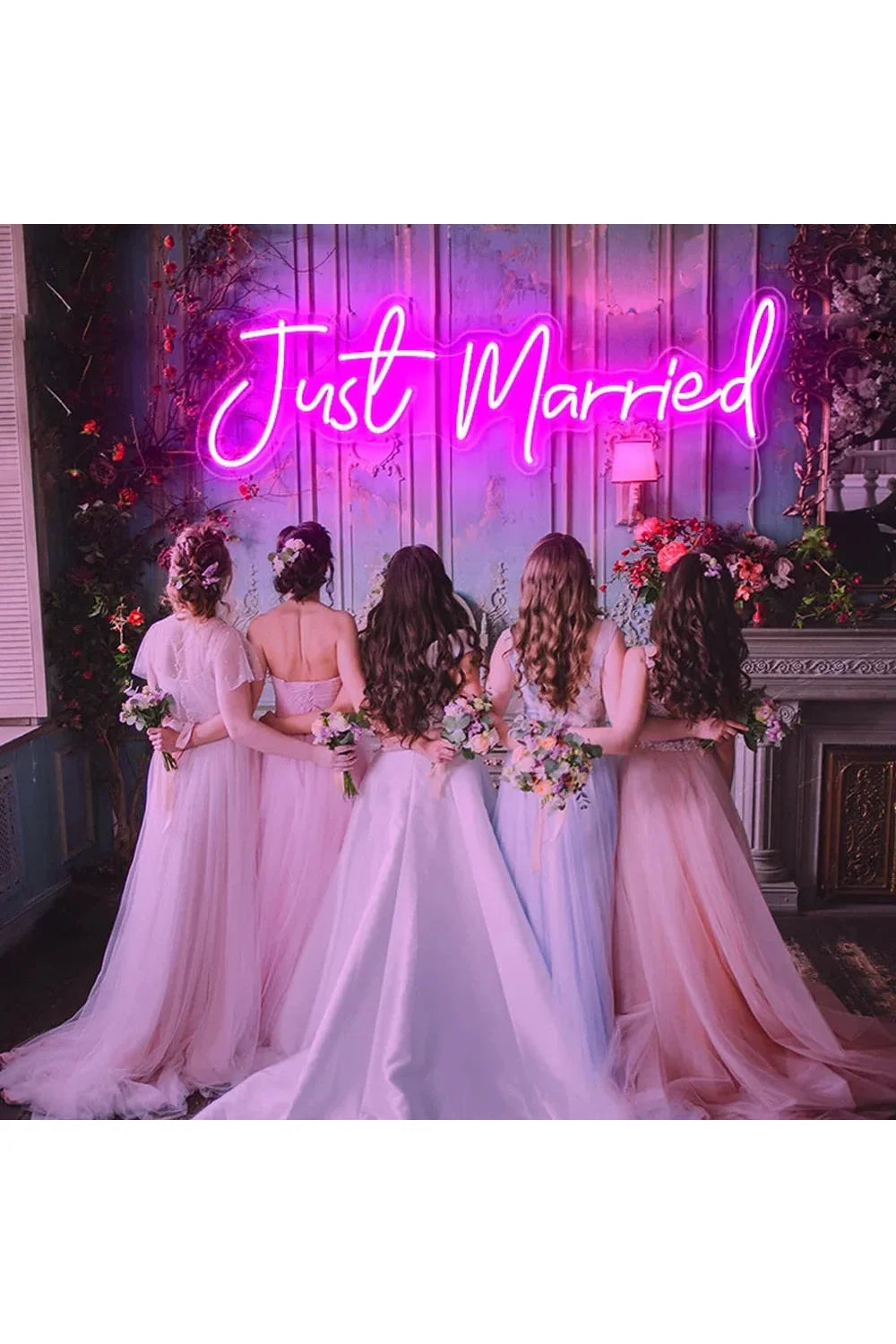 Just Married Neonzeichen