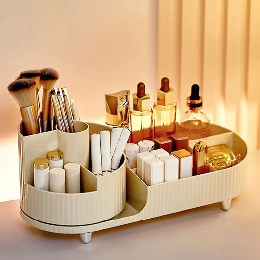 Eleganza – Luxe Schönheitsorganizer mit schlankem drehbarem Design