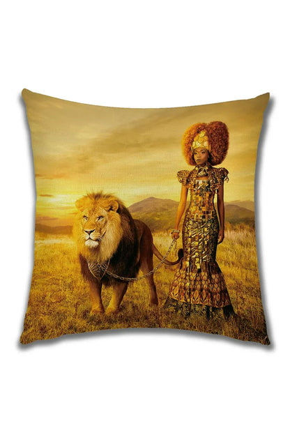 Afrikanische Damen-Kissenbezug